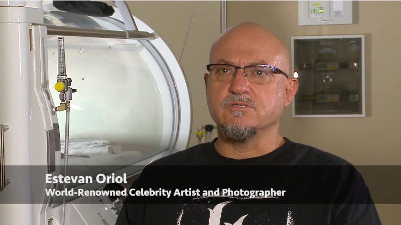 Video Thumbnail Showing Estevan Oriol Regenerative Cell Wound Care Testimonial Video